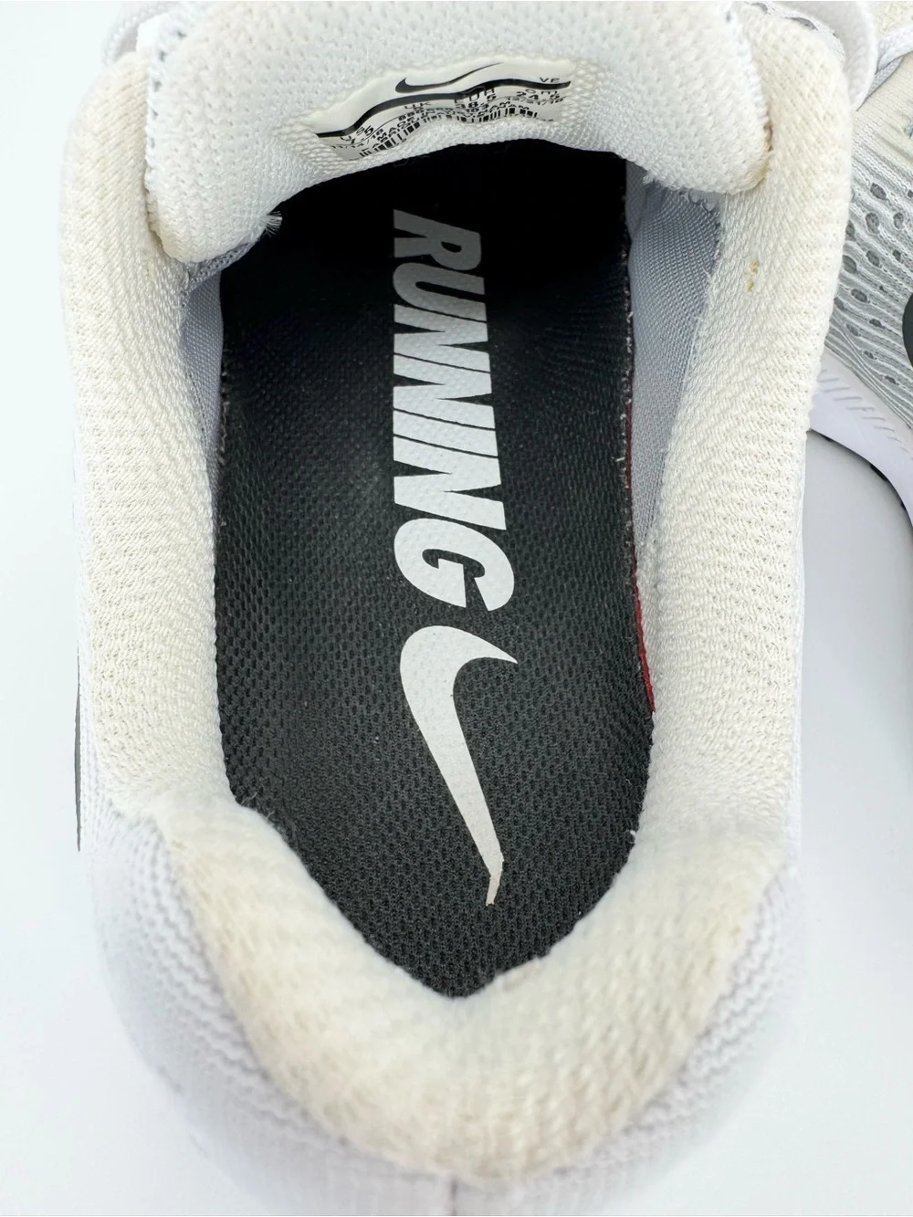 NIKE Air Zoom Pegasus 34 Running Shoes 7.5 White Anthracite Breathable - Picture 12 of 12